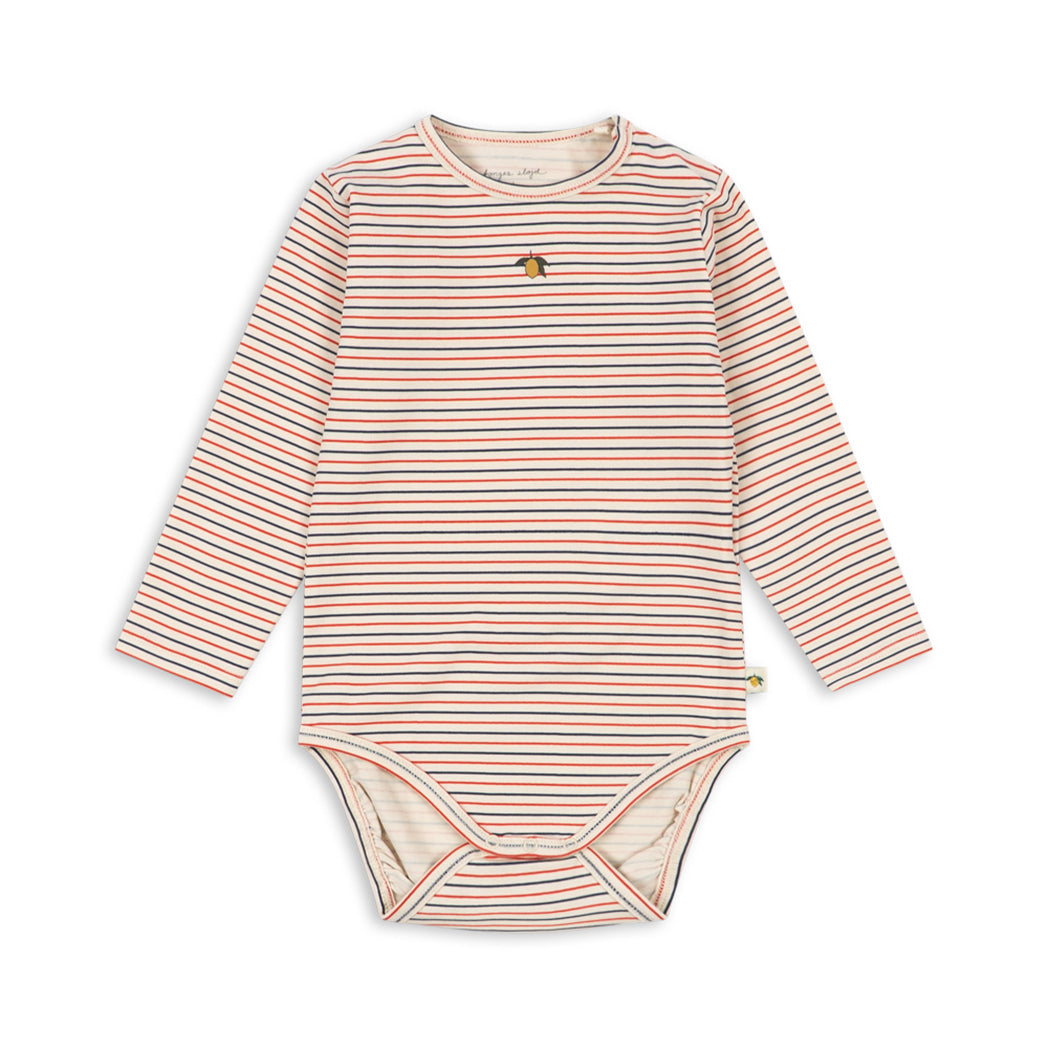 Body Basic Stripe Tricolore Petit GOTS – Konges Sløjd