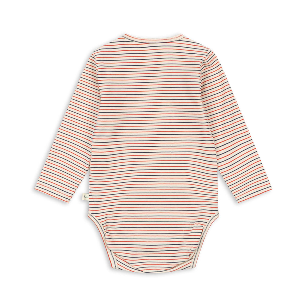 Body Basic Stripe Tricolore Petit GOTS