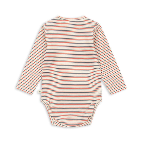 Basic Body with Tricolor Stripes Small GOTS