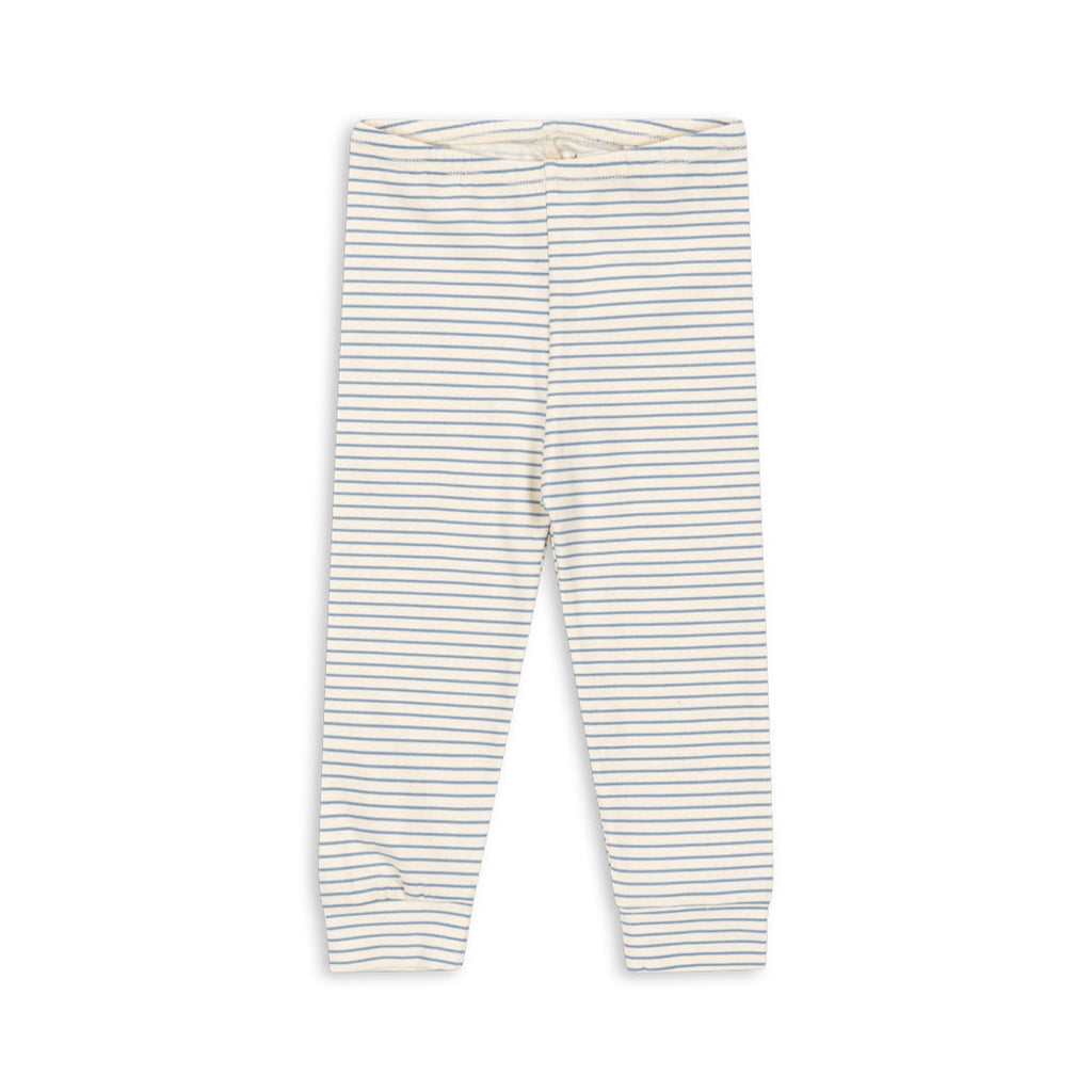 Konges Slojd Basic Leggings GOTS Bluie Stripe bei Yay Kids