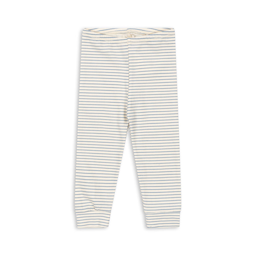 Konges Slojd Basic Leggings GOTS Bluie Stripe bei Yay Kids