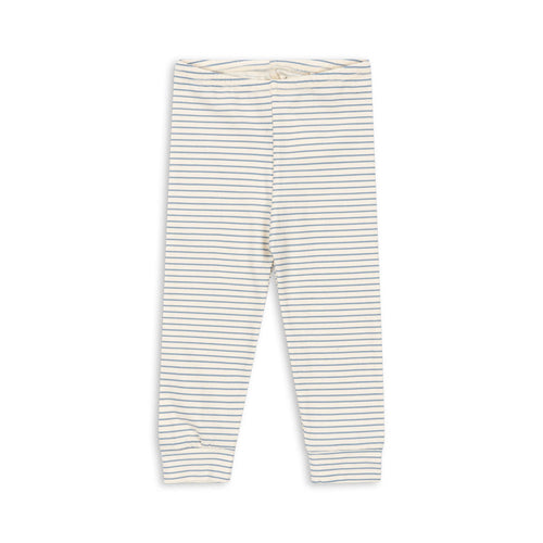 Konges Slojd Basic Leggings GOTS Bluie Stripe bei Yay Kids