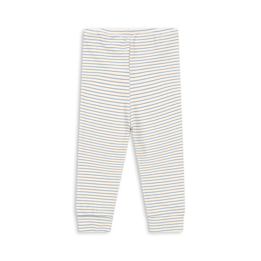 Konges Slojd Basic Leggings GOTS Bluie Stripe bei Yay Kids