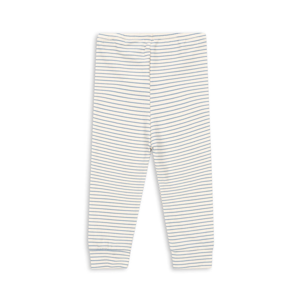 Konges Slojd Basic Leggings GOTS Bluie Stripe bei Yay Kids