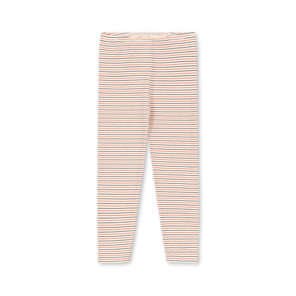 Konges Sløjd Baby Leggings Basic Stripe Tricolore Petit GOTS bei Yay Kids