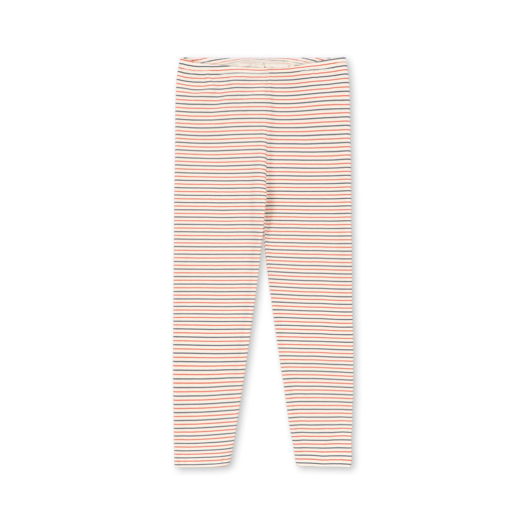 Konges Sløjd Baby Leggings Basic Stripe Tricolore Petit GOTS bei Yay Kids