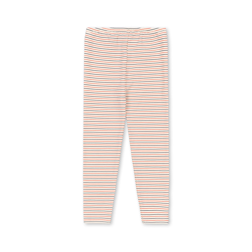 Konges Sløjd Baby Leggings Basic Stripe Tricolore Petit GOTS bei Yay Kids