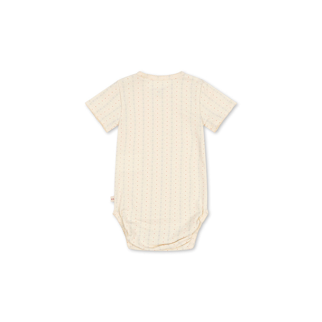 Bodysuit Short Sleeve Fete de Fleur GOTS