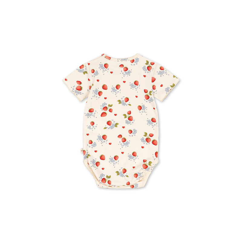 Konges Slojd Basic Body Kurzarm Marmalade GOTS bei Yay Kids