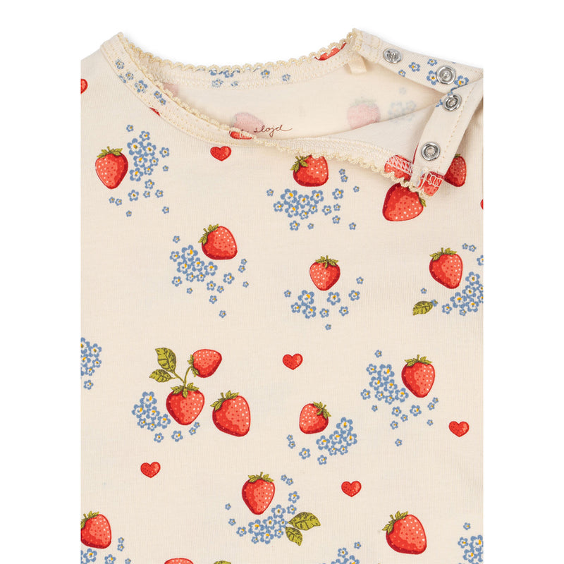 Konges Slojd Basic Body Kurzarm Marmalade GOTS bei Yay Kids