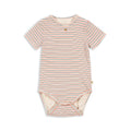 Konges Sløjd Body Kurzarm Stripe Tricolore Petit GOTS bei Yay Kids