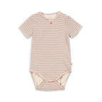Konges Sløjd Body Kurzarm Stripe Tricolore Petit GOTS bei Yay Kids