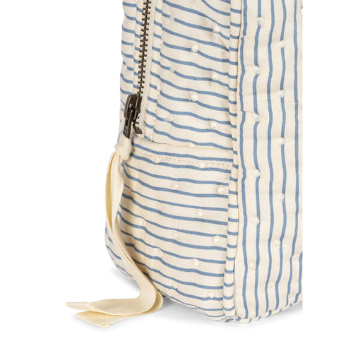 Konges Slojd Big Quilted Toiletry Bag Stripe Bluie bei Yay Kids