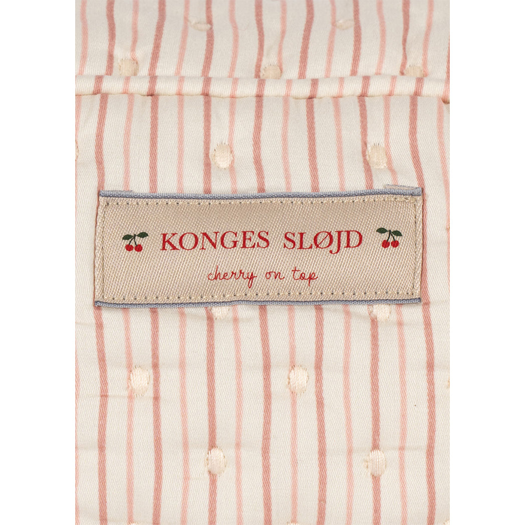 Konges Sløjd Necessaire "Big Toiletry Bag" Stripe Petite Rose bei Yay Kids