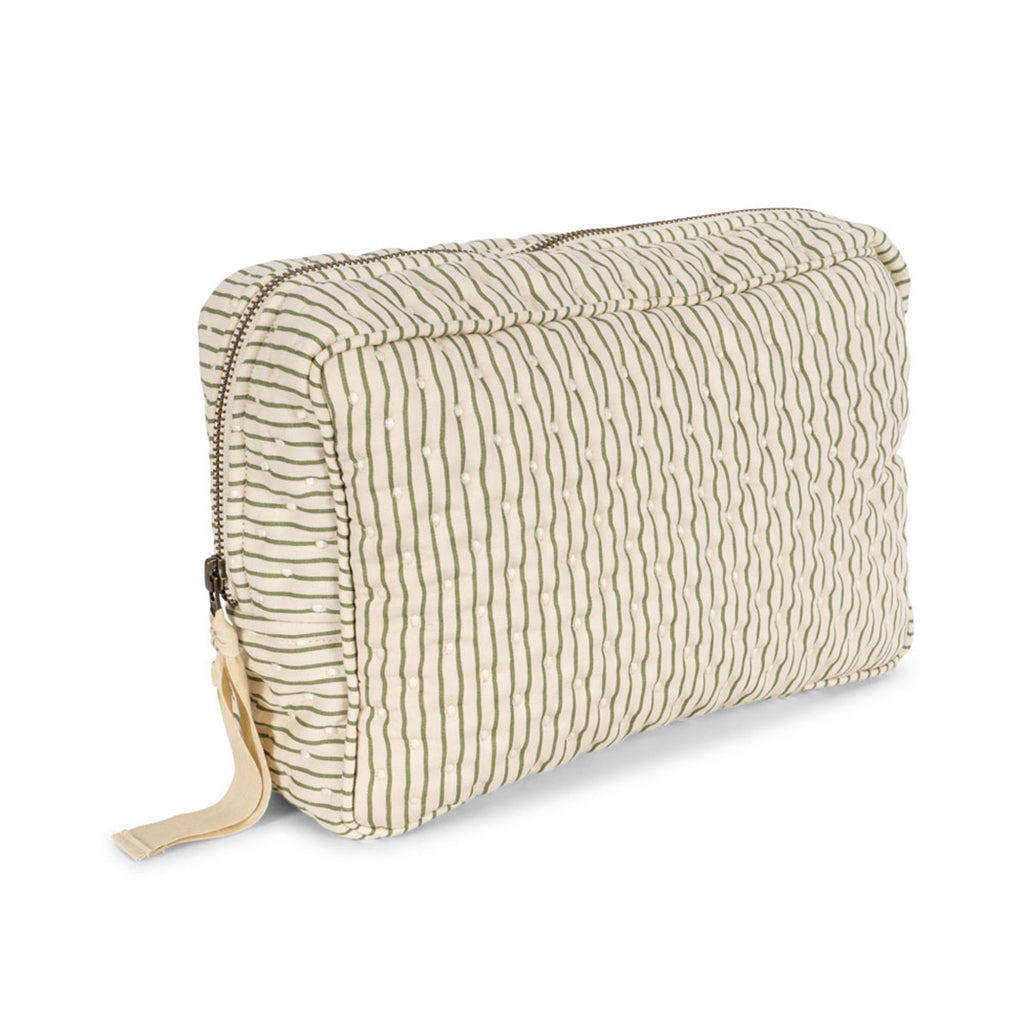 Konges Slojd Big Quilted Toiletry Bag Tea Stripe bei Yay Kids