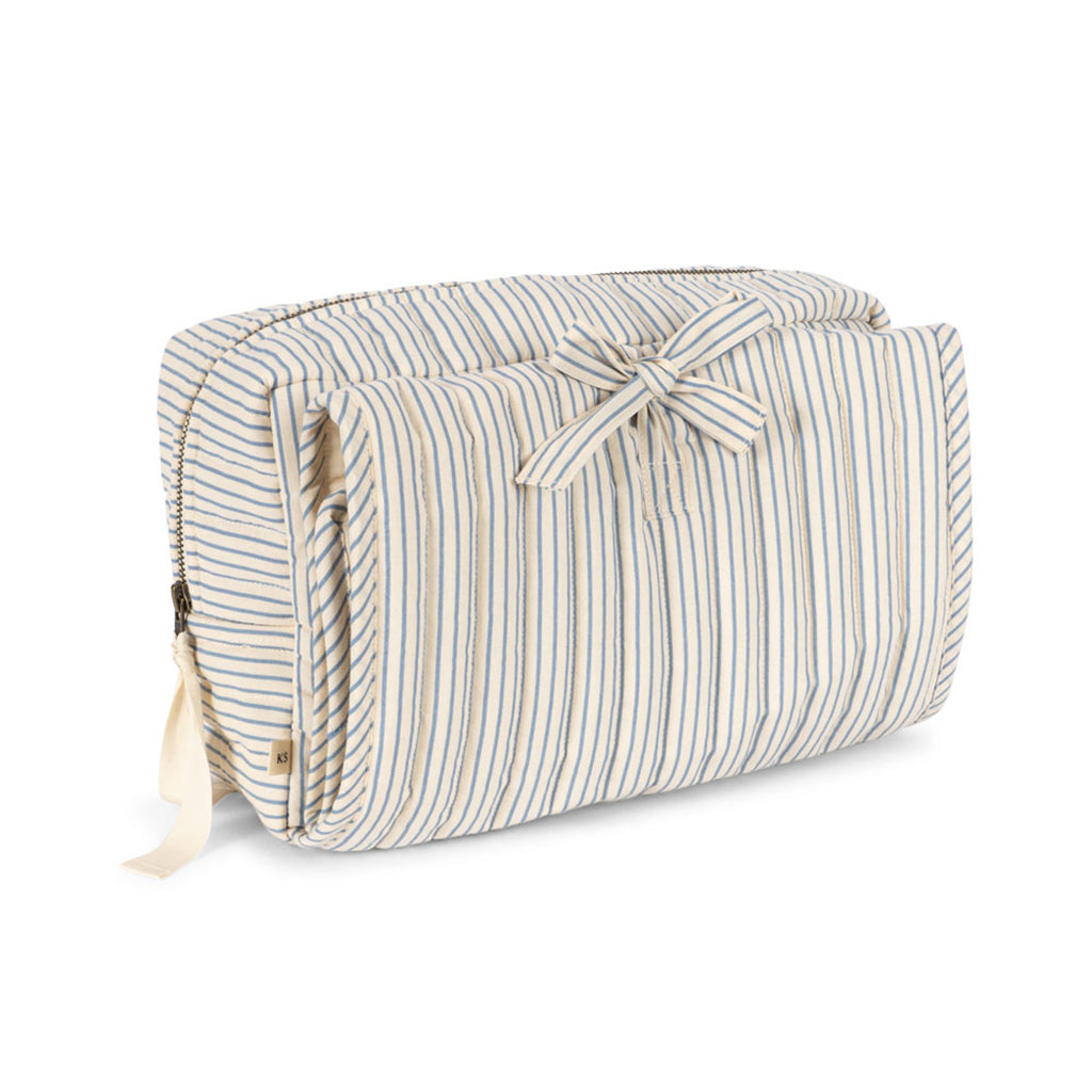 Konges Slojd Necessaire mit Wickelunterlage Bonnie Stripe Bluie bei Yay Kids