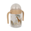 Konges Slojd Trinkflasche mit Strohhalm Safari bei Yay Kids
