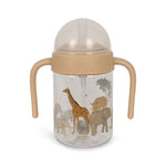 Konges Slojd Trinkflasche mit Strohhalm Safari bei Yay Kids