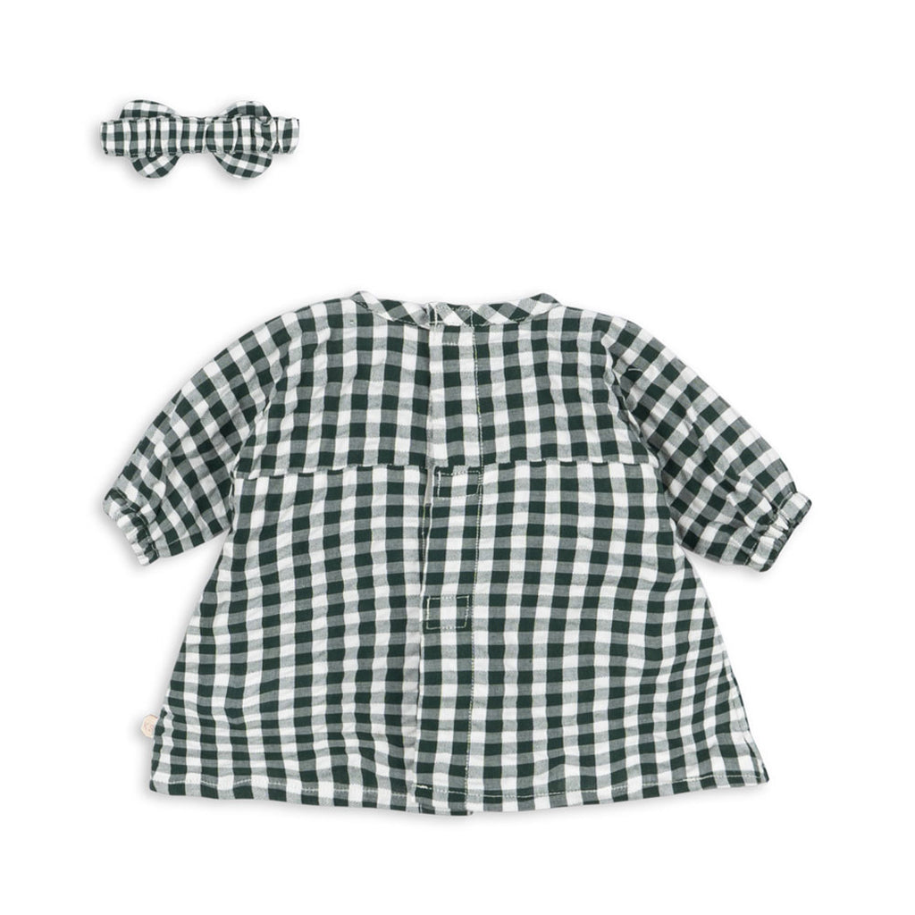 Konges Sløjd Puppenkleider Set Green Check bei Yay Kids