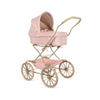 Konges Slojd Kinder Puppenwagen Doll Pram Powder Pink Check bei Yay Kids