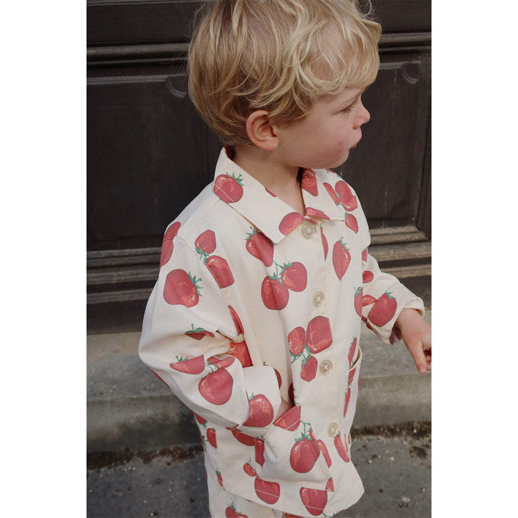 Konges Sløjd Organic Fen Shirt Jacket Fragola GOTS bei Yay Kids