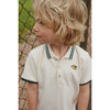 Konges Slojd Organic Polo Shirt Florian Antique White GOTS bei Yay Kids