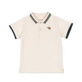 Konges Slojd Organic Polo Shirt Florian Antique White GOTS bei Yay Kids