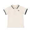 Konges Slojd Organic Polo Shirt Florian Antique White GOTS bei Yay Kids