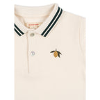 Konges Slojd Organic Polo Shirt Florian Antique White GOTS bei Yay Kids