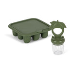 Konges Sløjd Silikon Früchte Babyset Olivine bei Yay Kids