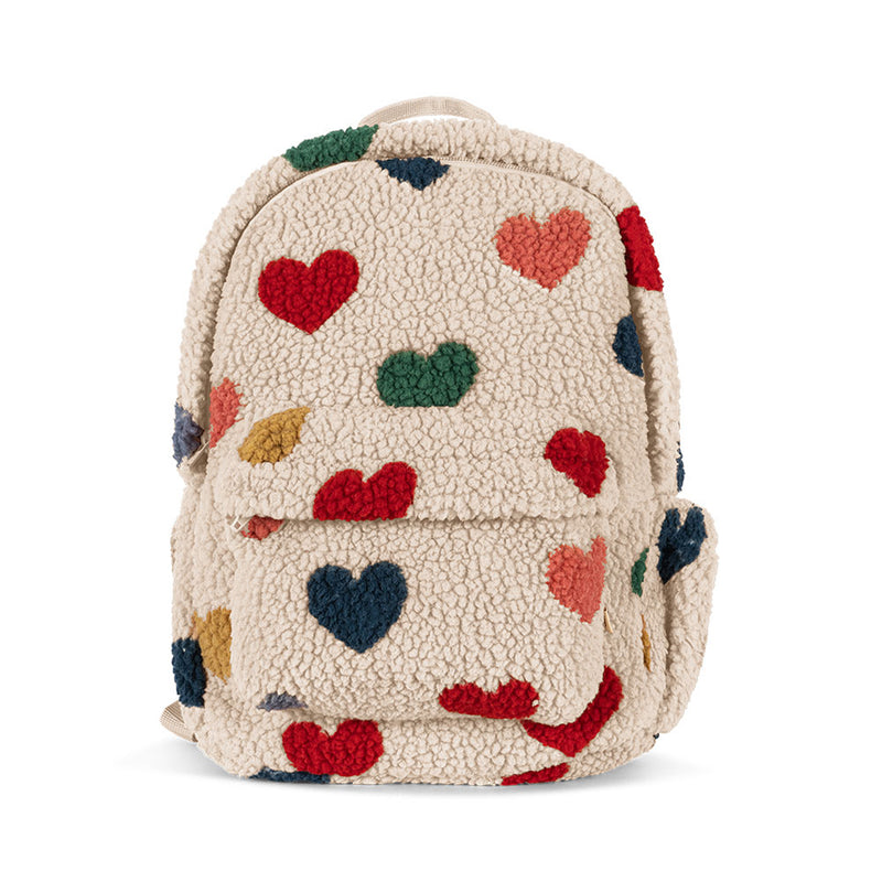 Konges Slojd Kinder Teddy Rucksack Jody Bon Coeur Coloré bei Yay Kids
