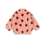 Konges Sløjd Kinder Teddy Jacke Jody Ladybug Pink bei Yay Kids