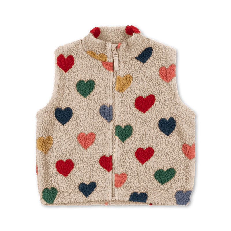 Konges Sløjd Teddy Weste Jody Bon Coeur Coloré bei Yay Kids