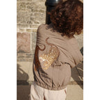 Bomber Jacket Juno Walnut