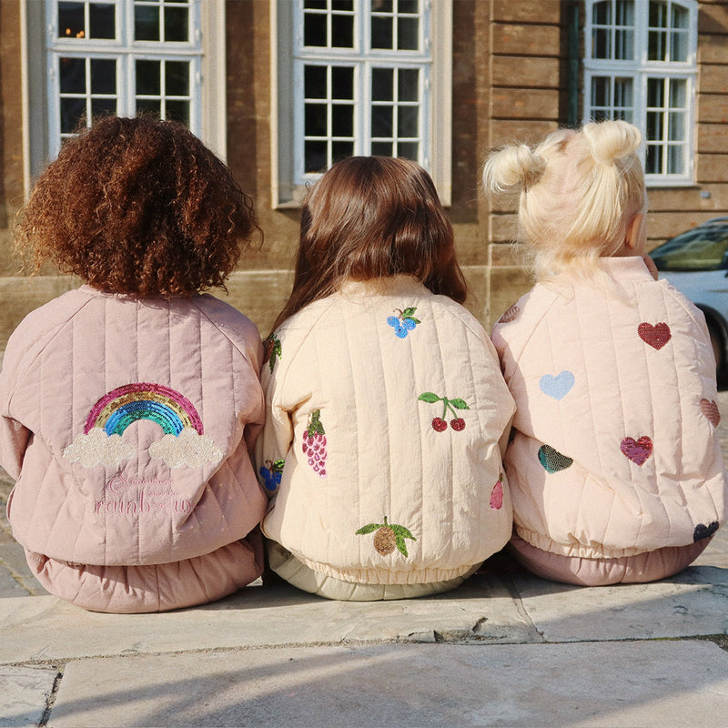 Konges Sløjd Bomber Jacke Juno Cameo Rose bei Yay Kids