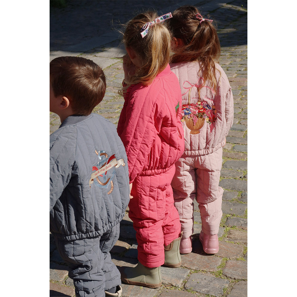 Konges Sløjd Bomber Jacket Juno Sparkle Raspberry Wine bei Yay Kids