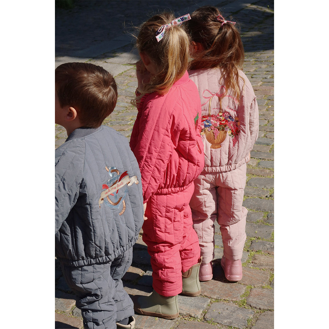 Konges Sløjd Bomber Jacket Juno Sparkle Raspberry Wine bei Yay Kids