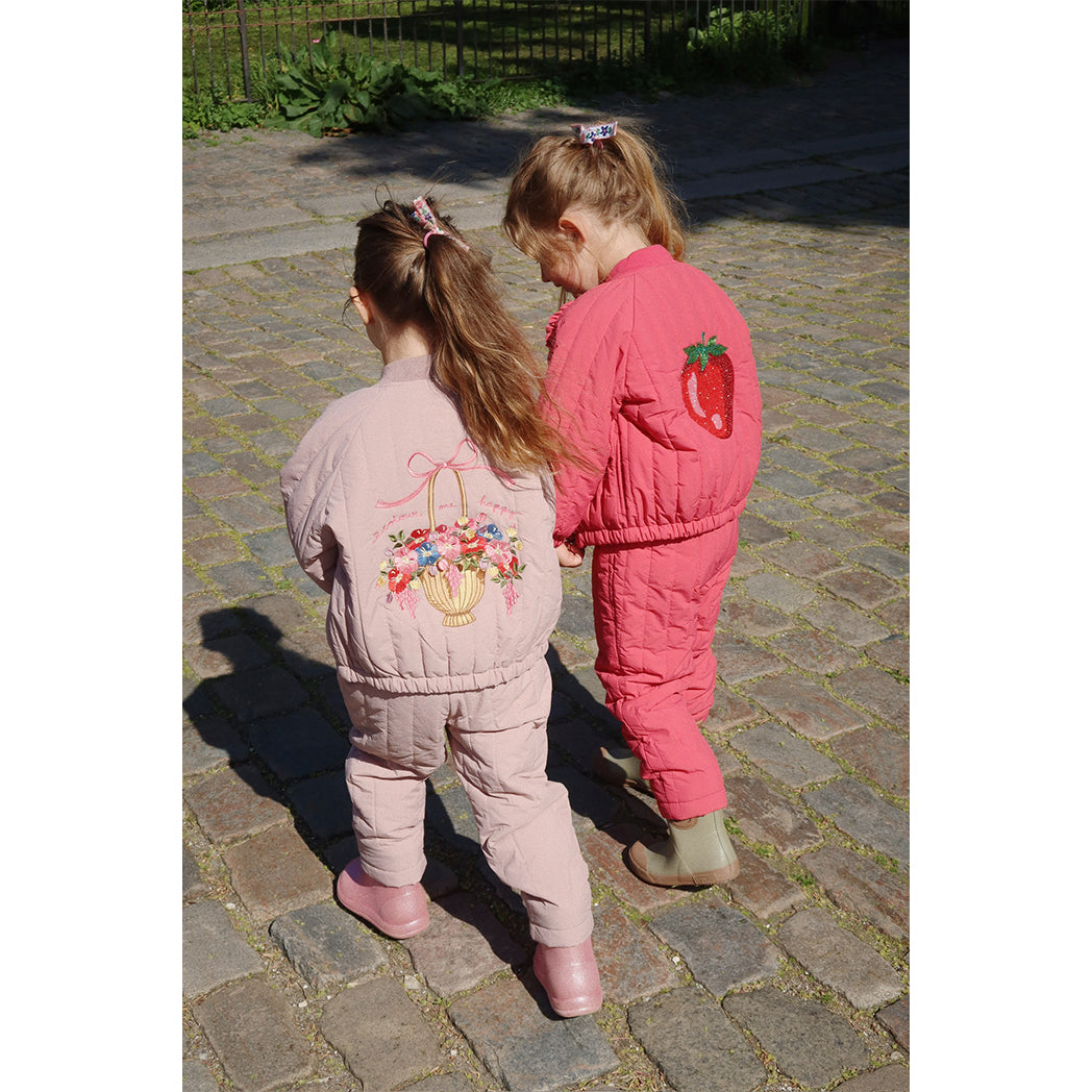 Konges Sløjd Bomber Jacket Juno Sparkle Raspberry Wine bei Yay Kids