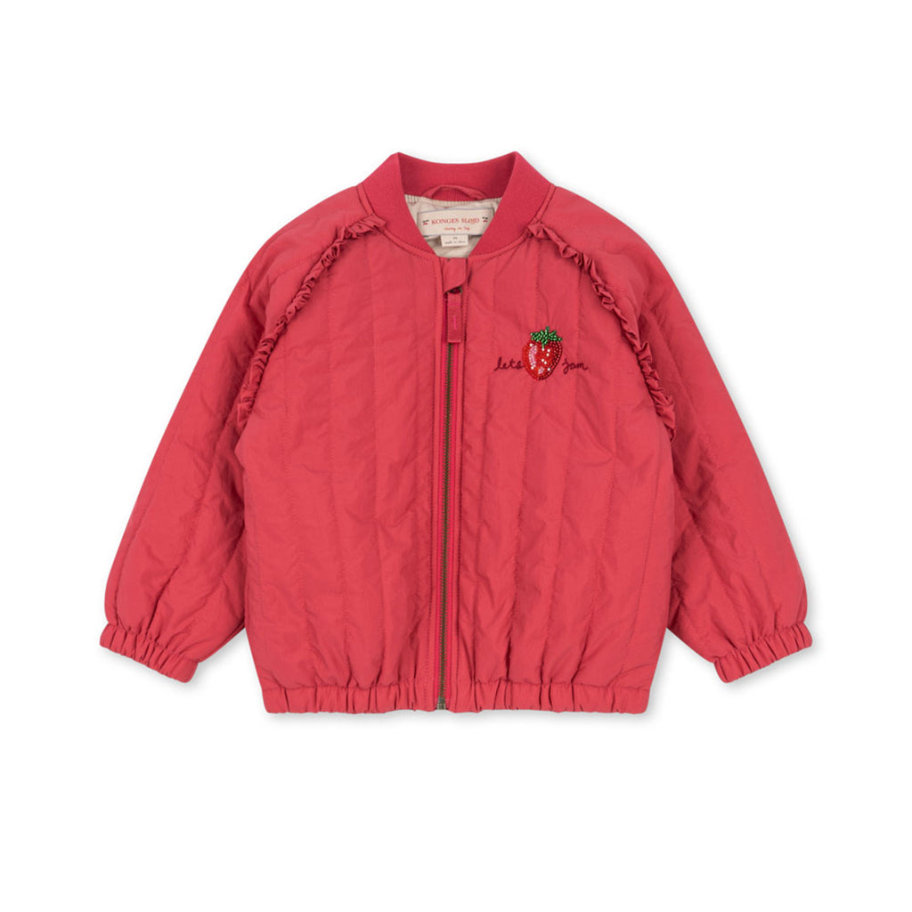 Konges Sløjd Bomber Jacket Juno Sparkle Raspberry Wine bei Yay Kids