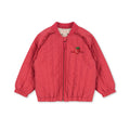 Konges Sløjd Bomber Jacket Juno Sparkle Raspberry Wine bei Yay Kids