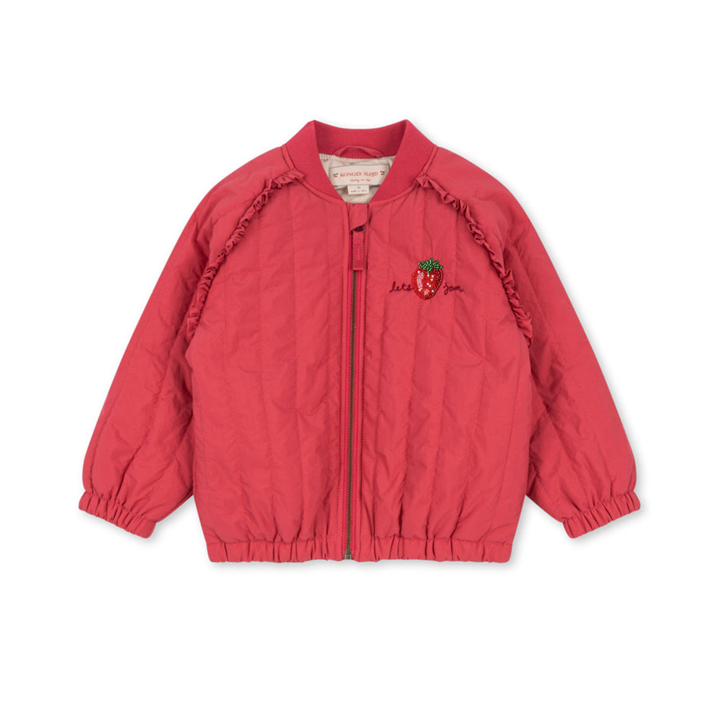 Konges Sløjd Bomber Jacket Juno Sparkle Raspberry Wine bei Yay Kids
