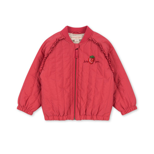 Konges Sløjd Bomber Jacket Juno Sparkle Raspberry Wine bei Yay Kids