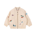 Konges Sløjd Bomber Jacket Juno Sequin Smoke Gray bei Yay Kids