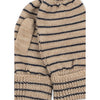Konges Slojd Kinder Strickhandschuhe Louli Stripe Bluie bei Yay Kids