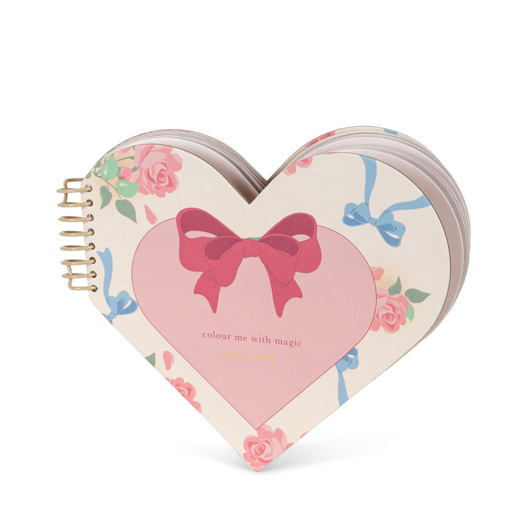Konges Sløjd Kinder Wassermalbuch Heart bei Yay Kids
