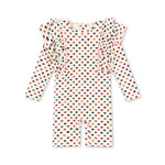 Konges Slojd Frill Onesie Manuca Coeur Coloré bei Yay Kids
