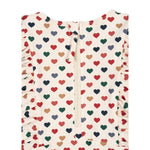 Konges Slojd Frill Onesie Manuca Coeur Coloré bei Yay Kids