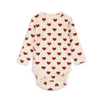 Konges Slojd Baby Body Minnie Amour Rouge bei Yay Kids