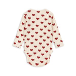 Konges Slojd Baby Body Minnie Amour Rouge bei Yay Kids