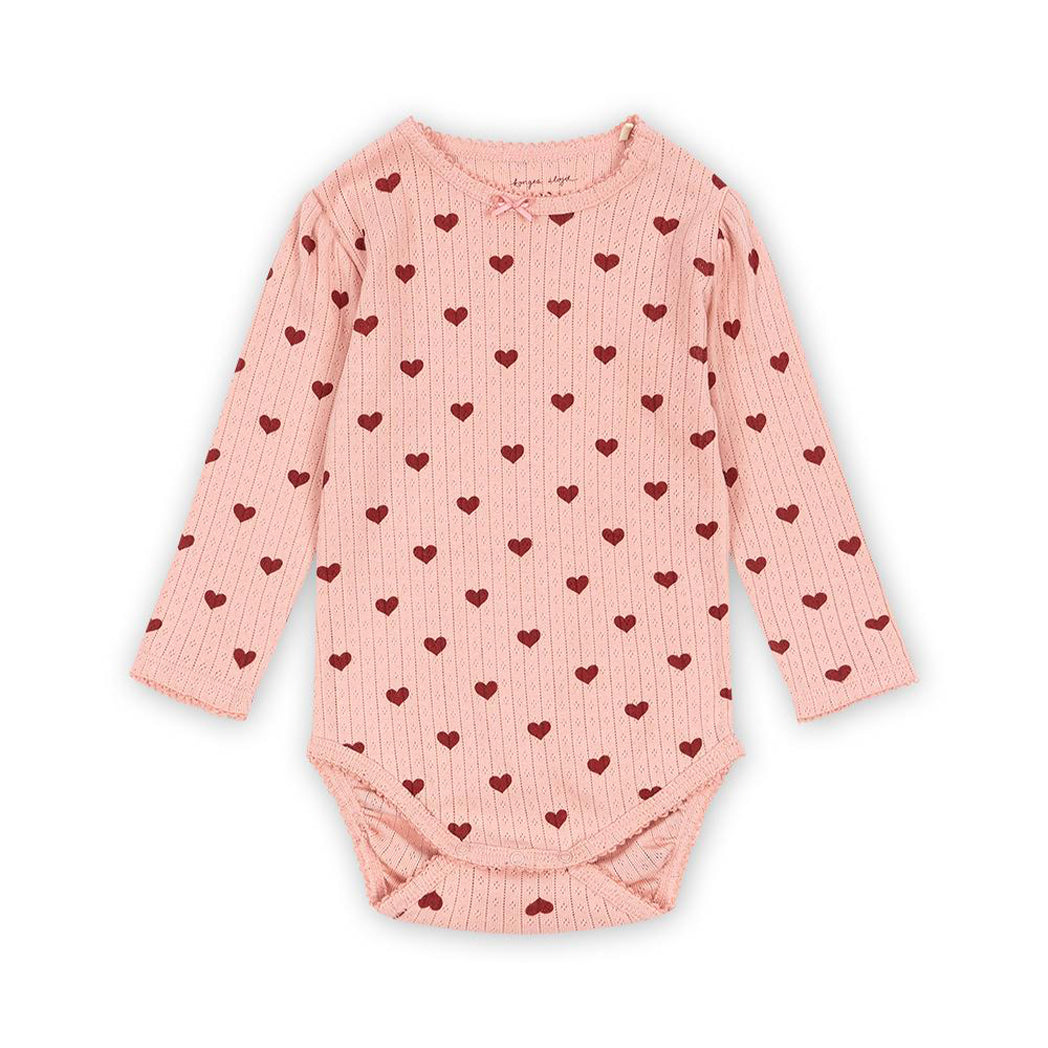 Konges Slojd Organic Body Minnie Amour Rouge GOTS bei Yay Kids